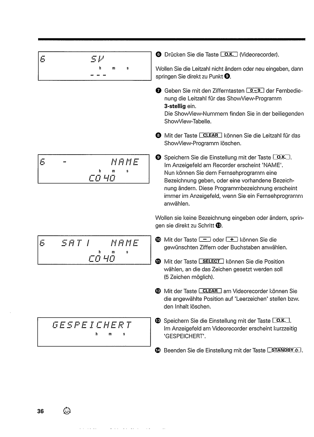 Philips VR948 manual 