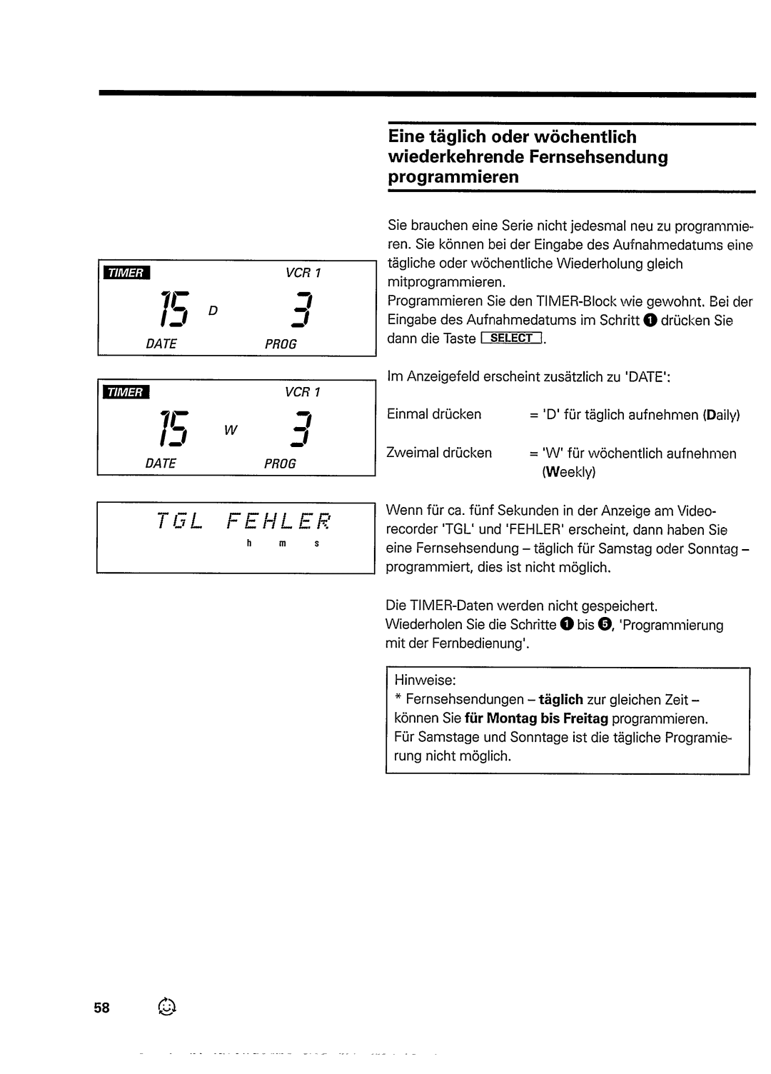 Philips VR948 manual 