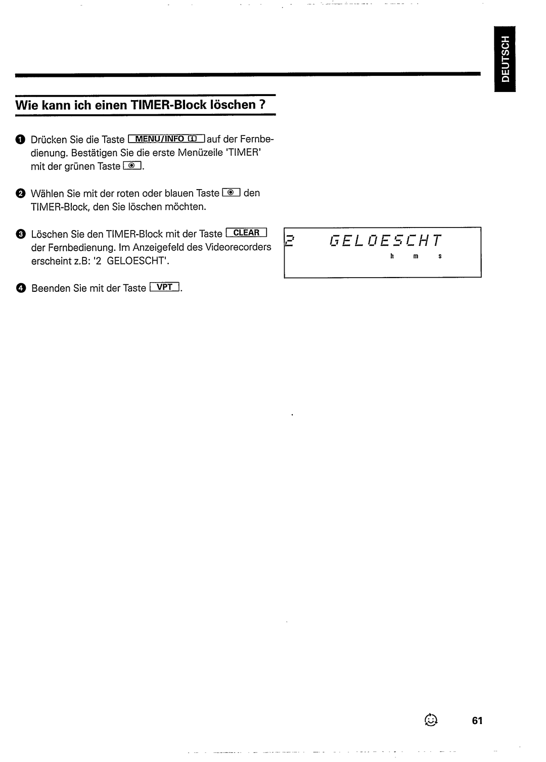 Philips VR948 manual 