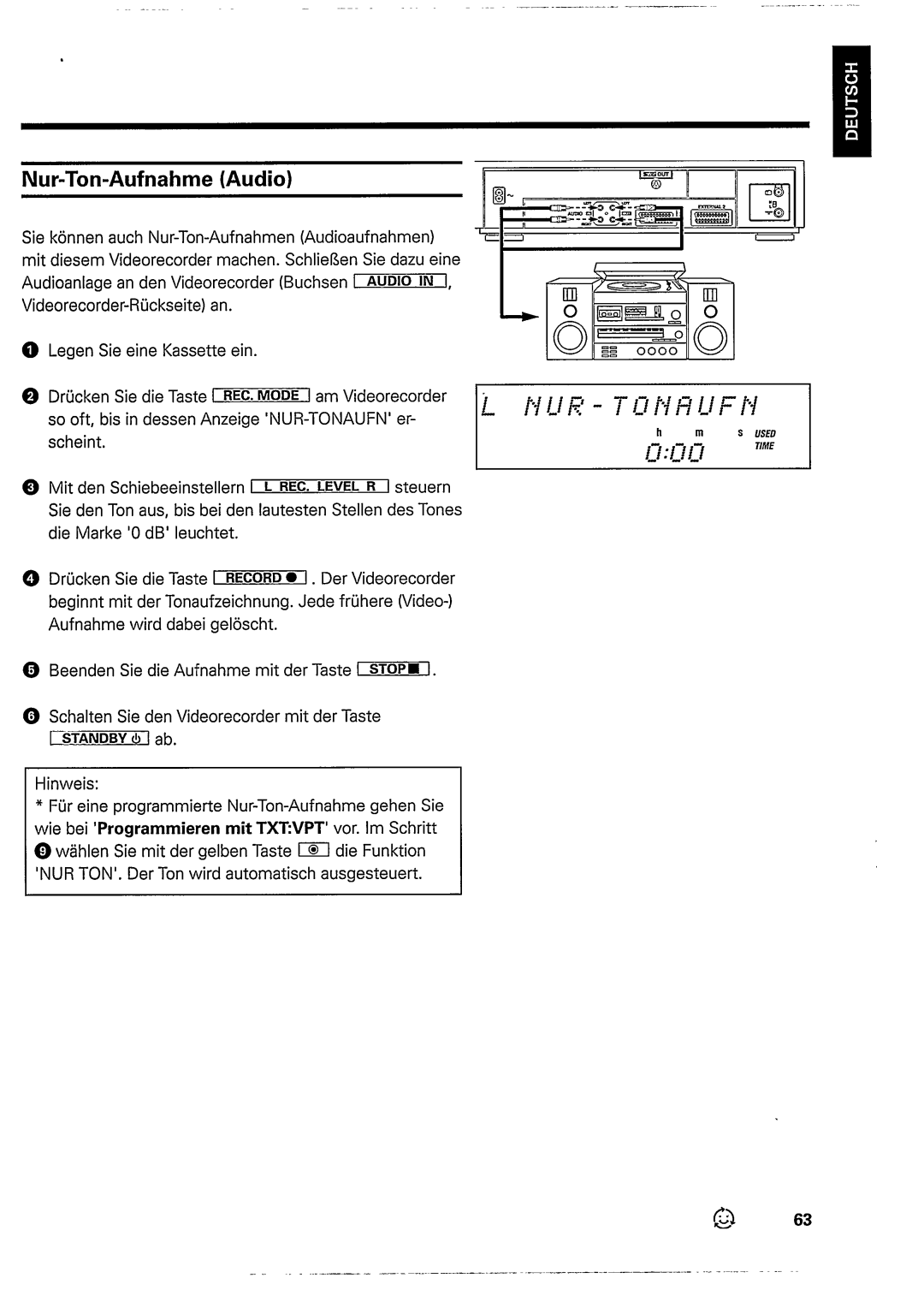 Philips VR948 manual 