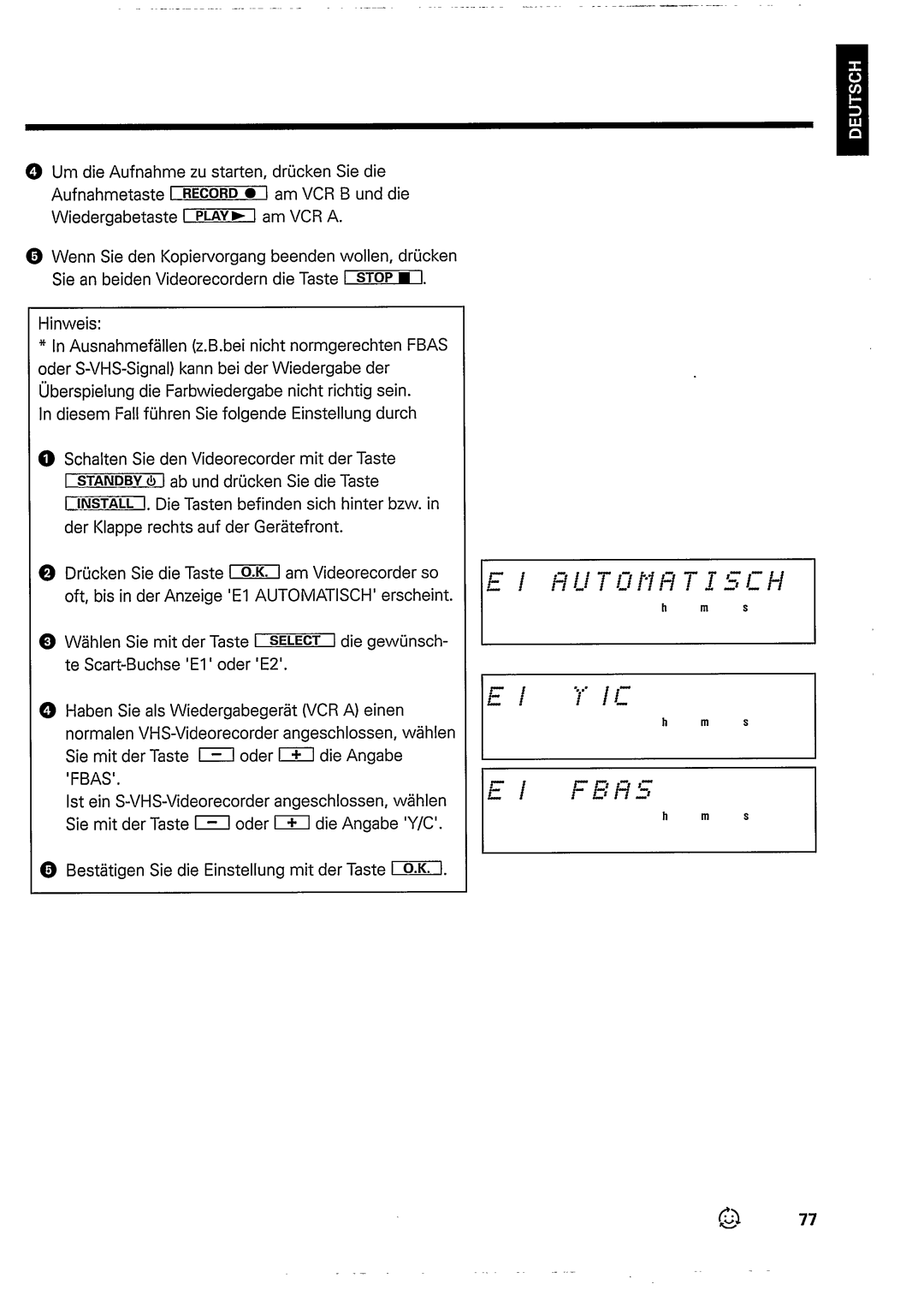 Philips VR948 manual 