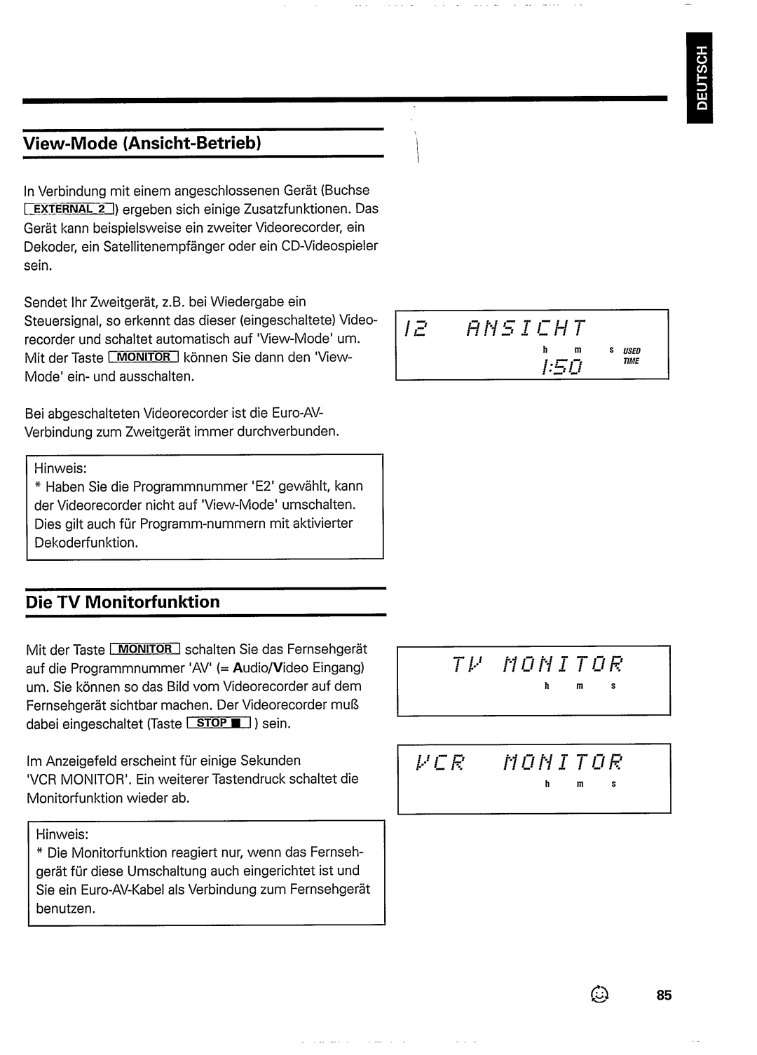 Philips VR948 manual 