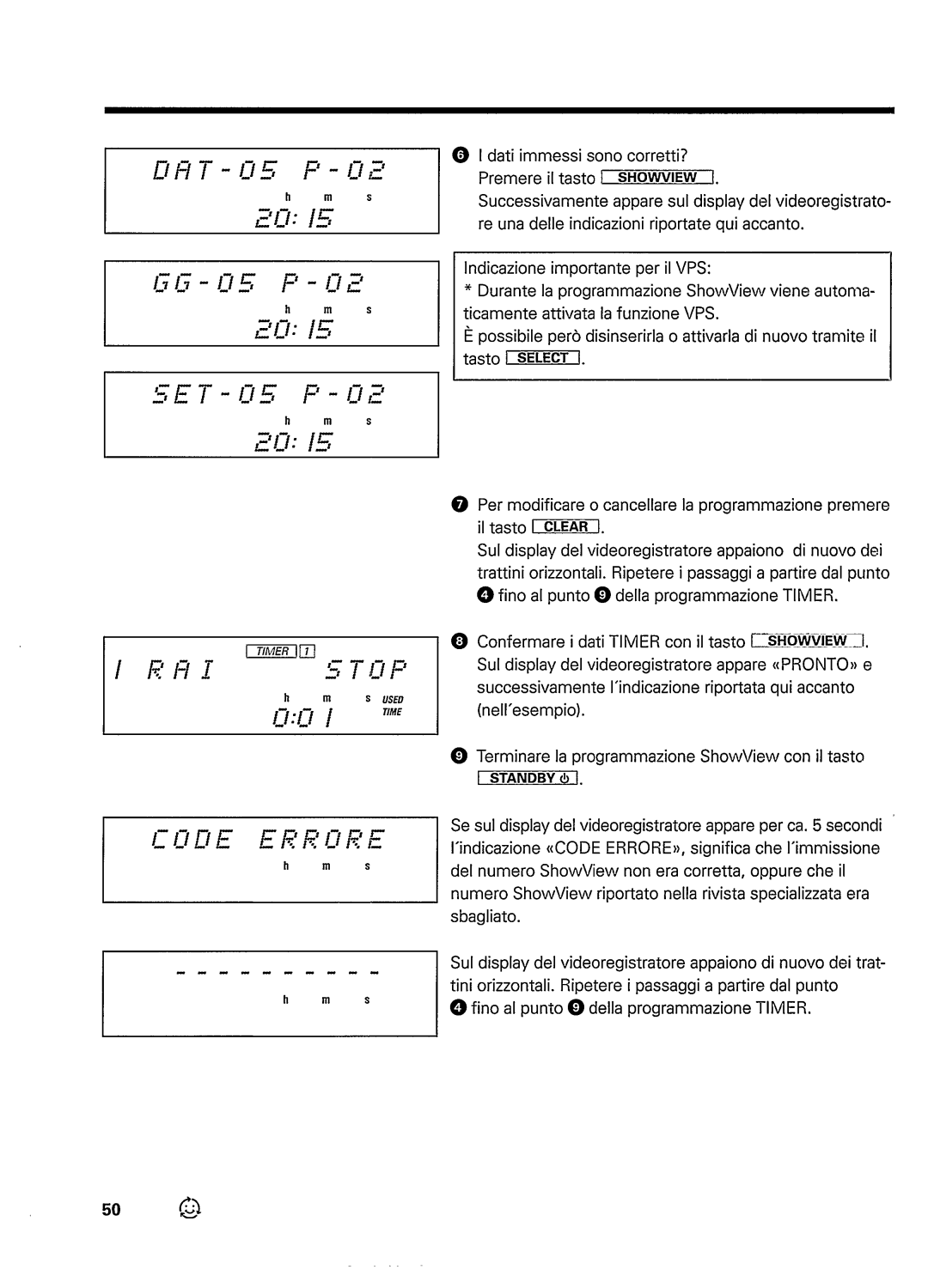 Philips VR948 manual 