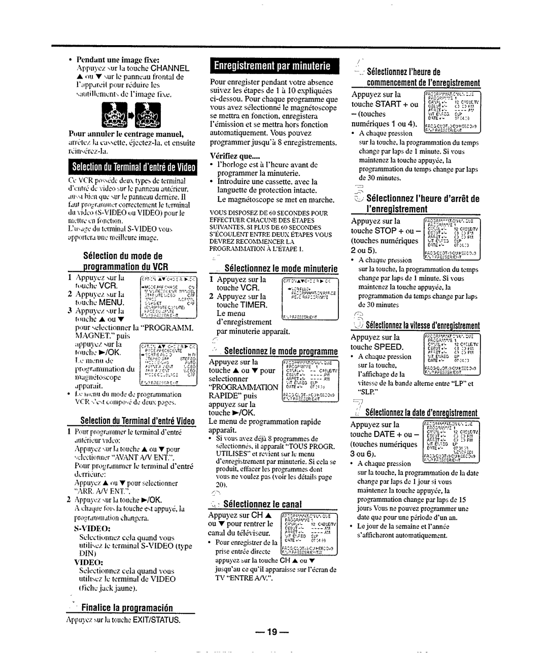 Philips VR950 manual 