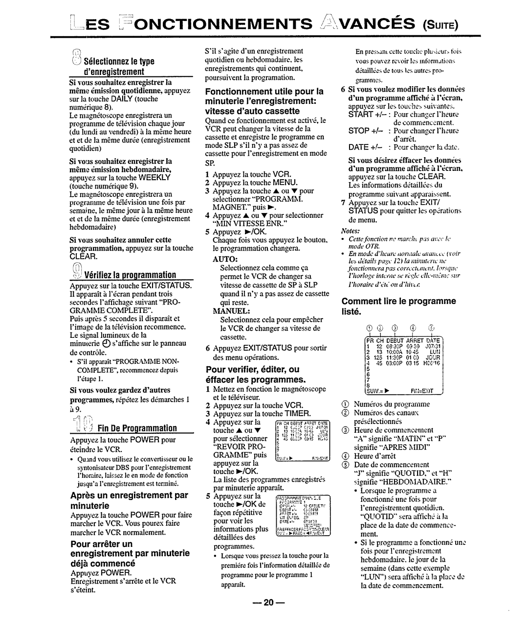 Philips VR950 manual 