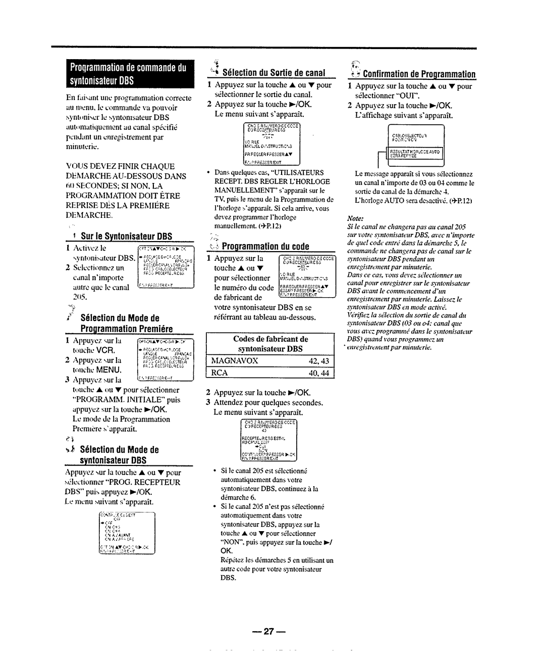 Philips VR950 manual 