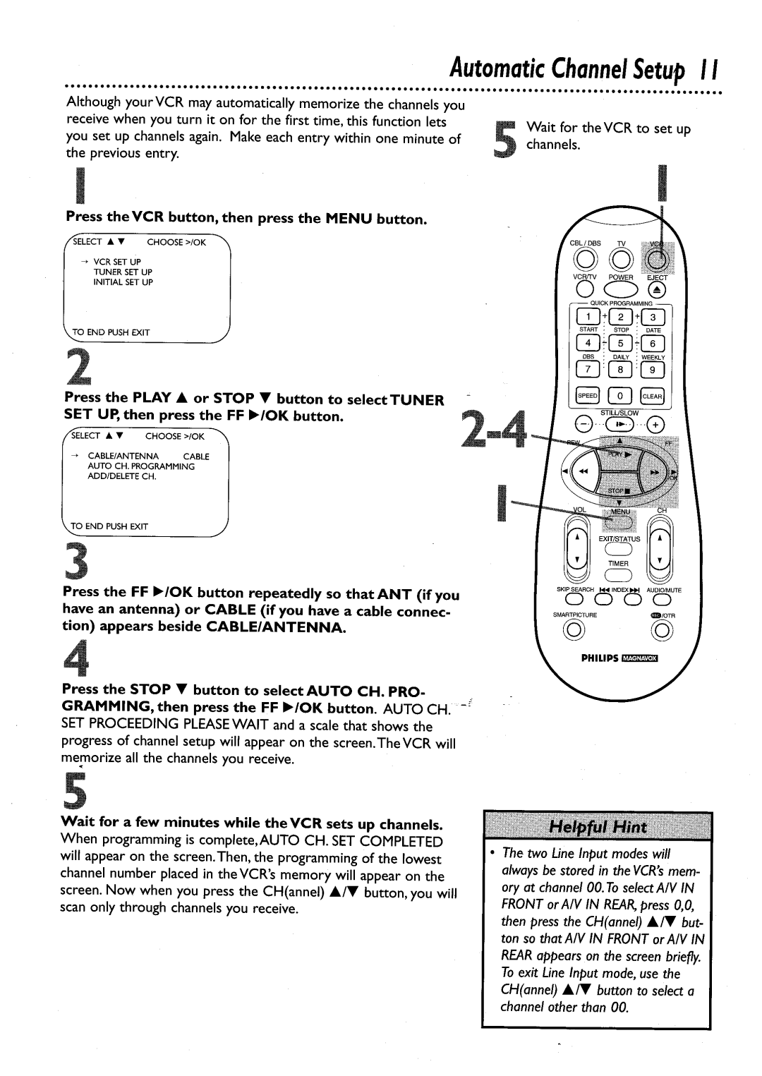 Philips VRA656AT, VRA456AT manual 