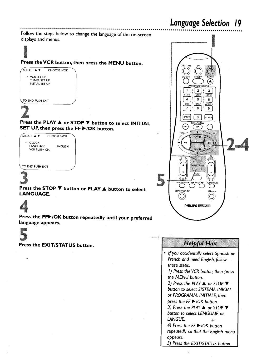 Philips VRA656AT, VRA456AT manual 