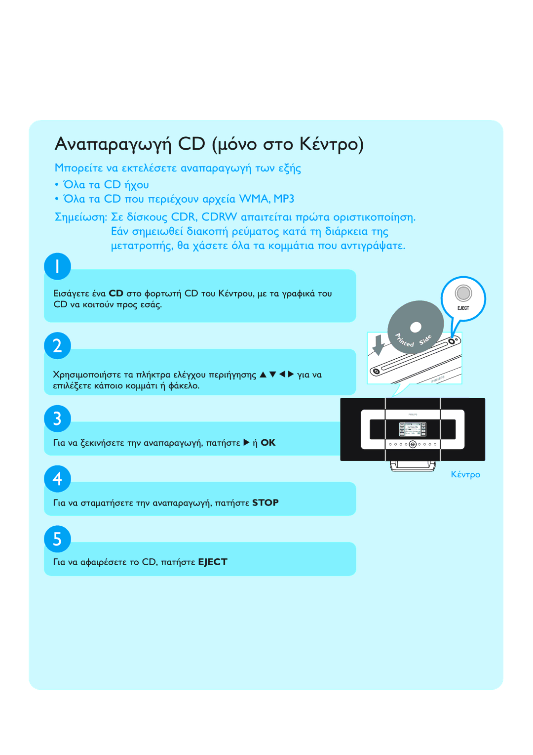 Philips WACS700 manual CDR, Cdrw 