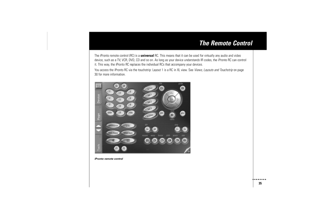 Philips Wireless Equipment Box manual Remote Control 