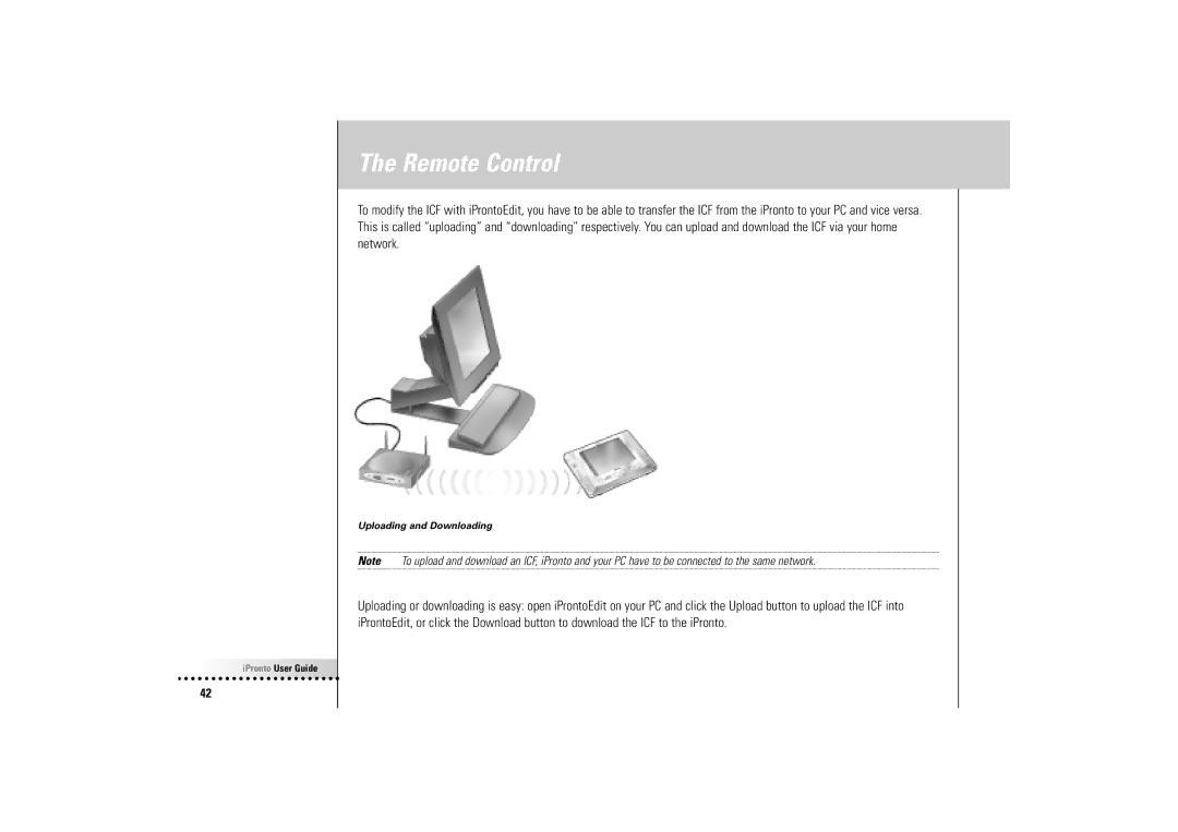 Philips Wireless Equipment Box manual Uploading and Downloading 