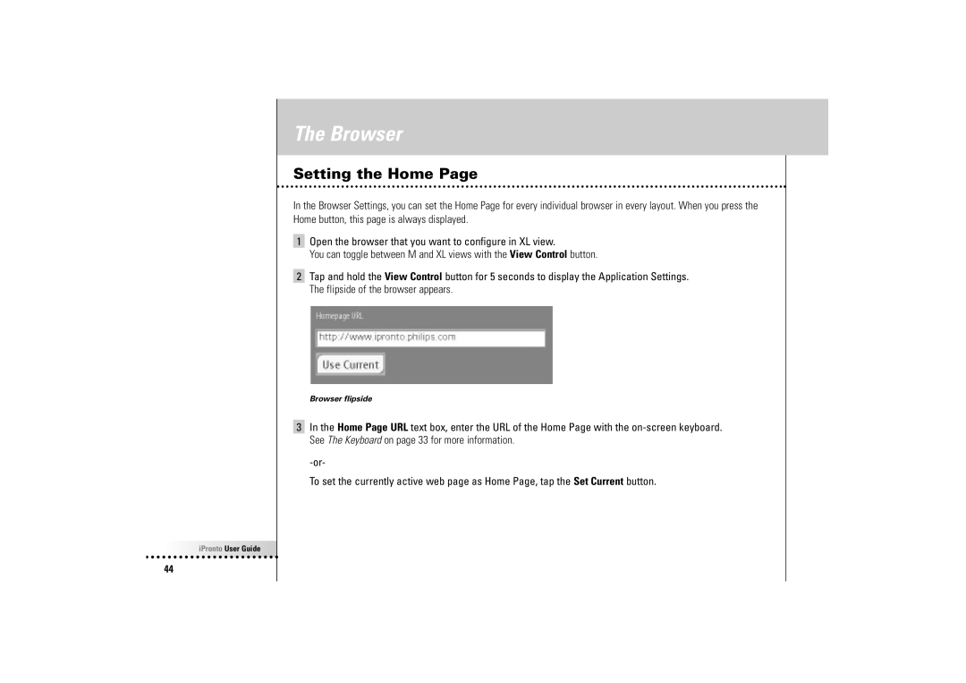 Philips Wireless Equipment Box manual Setting the Home 