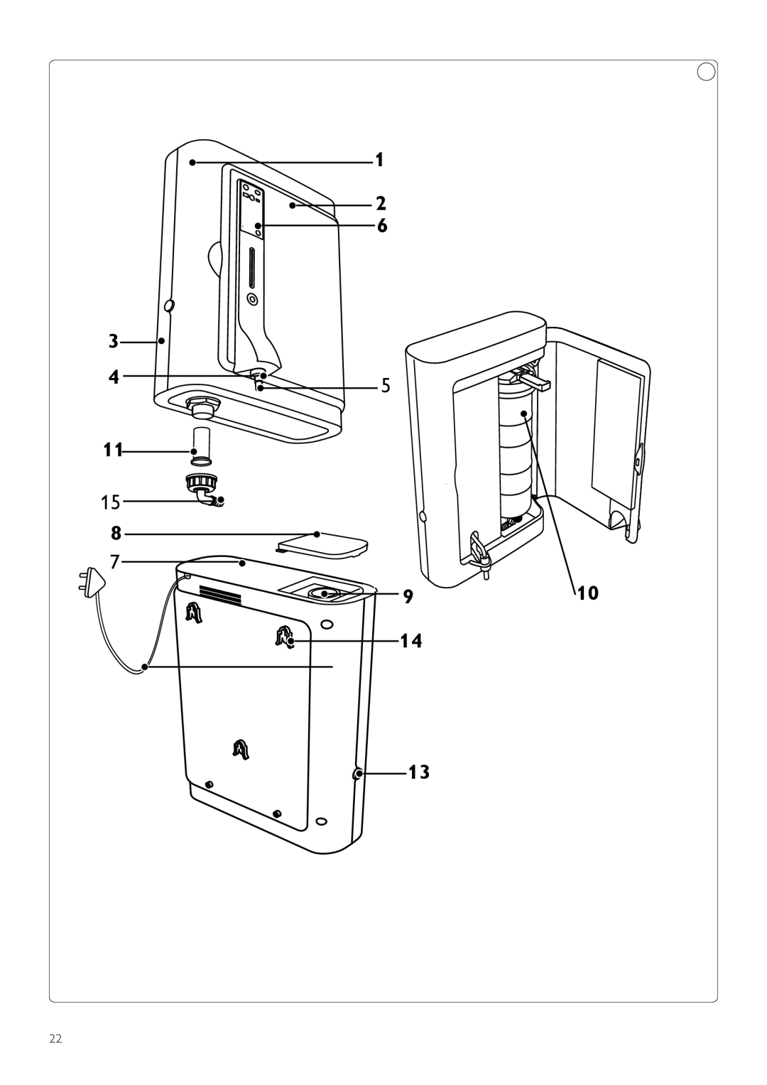 Philips WP3891, WP3890 user manual 