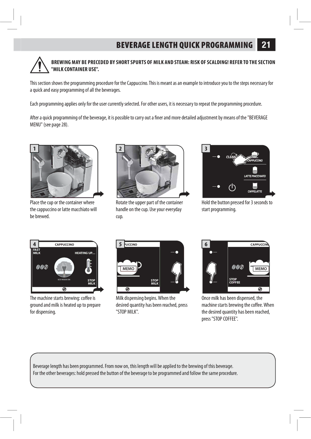 Philips HD8946 RvjdlBoeFbtzQsphsbnnjohPgBmmUifCfwfsbhft,  TffQbhf , Start programming, CfCsfxfe, Cup 