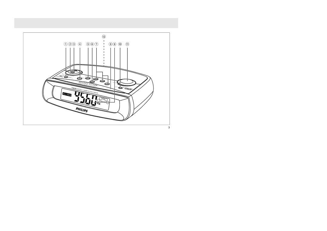 Philips XP AJ 3430 manual 123 567 