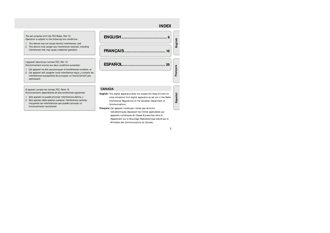 Philips XP AJ 3430 manual English, Français 