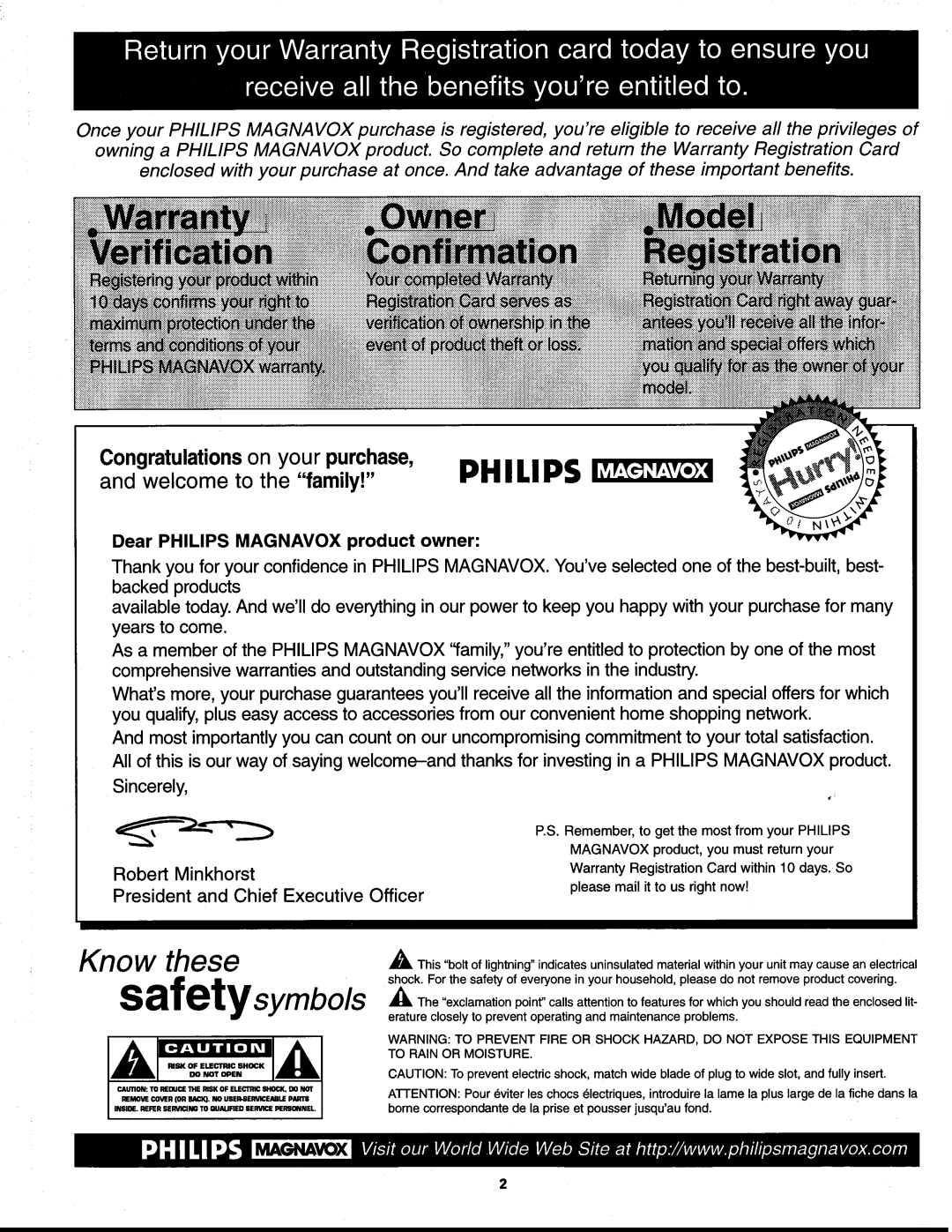 Philips XS1955 manual 