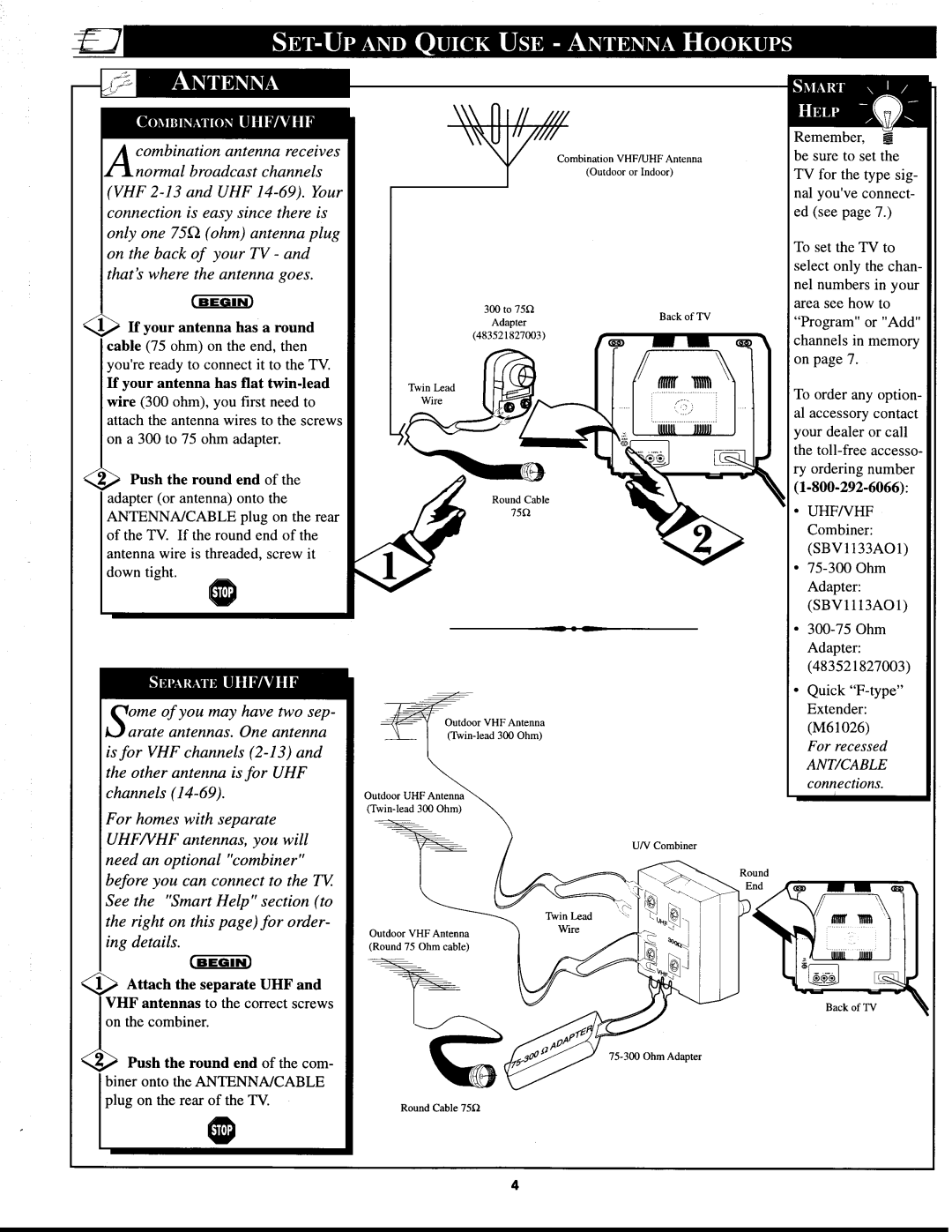 Philips XS1955 manual 