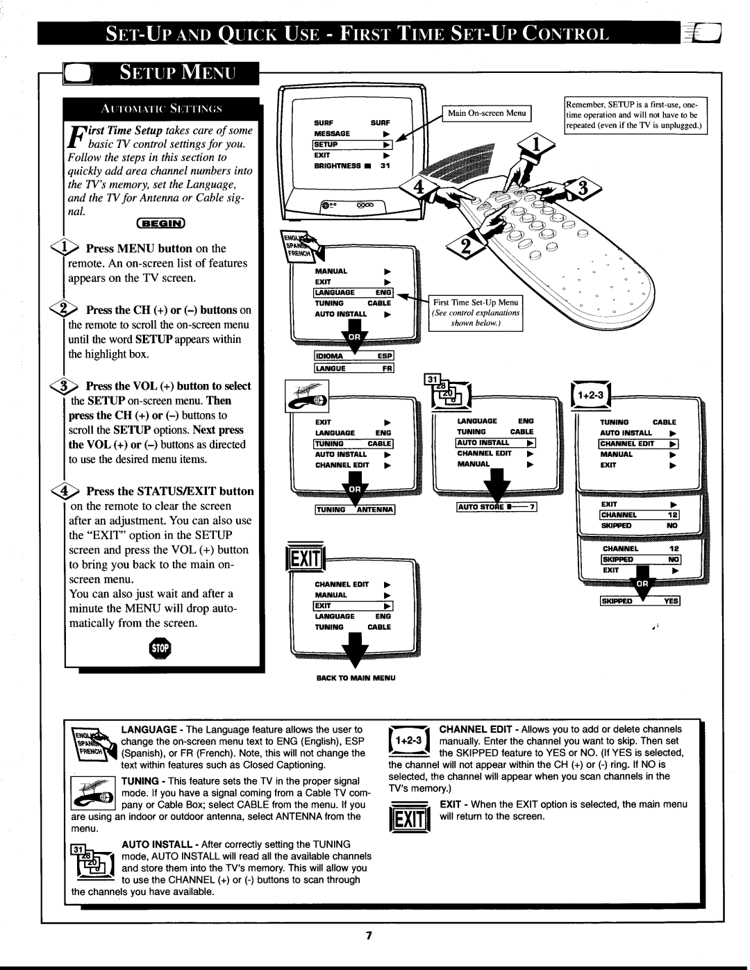 Philips XS1955 manual 