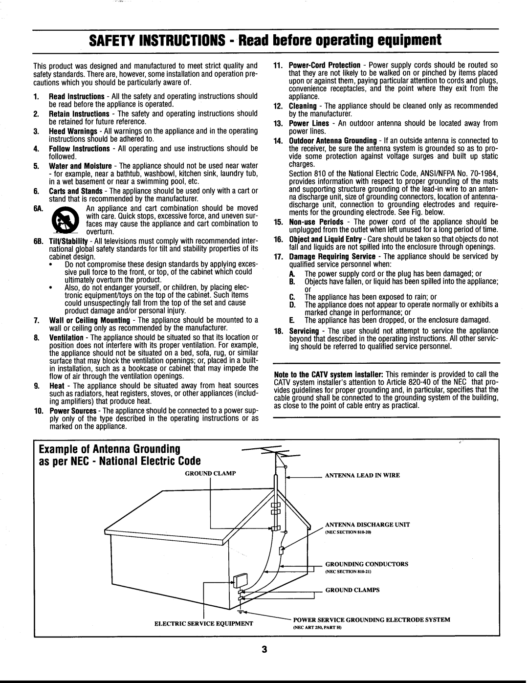 Philips XS1956CI manual 