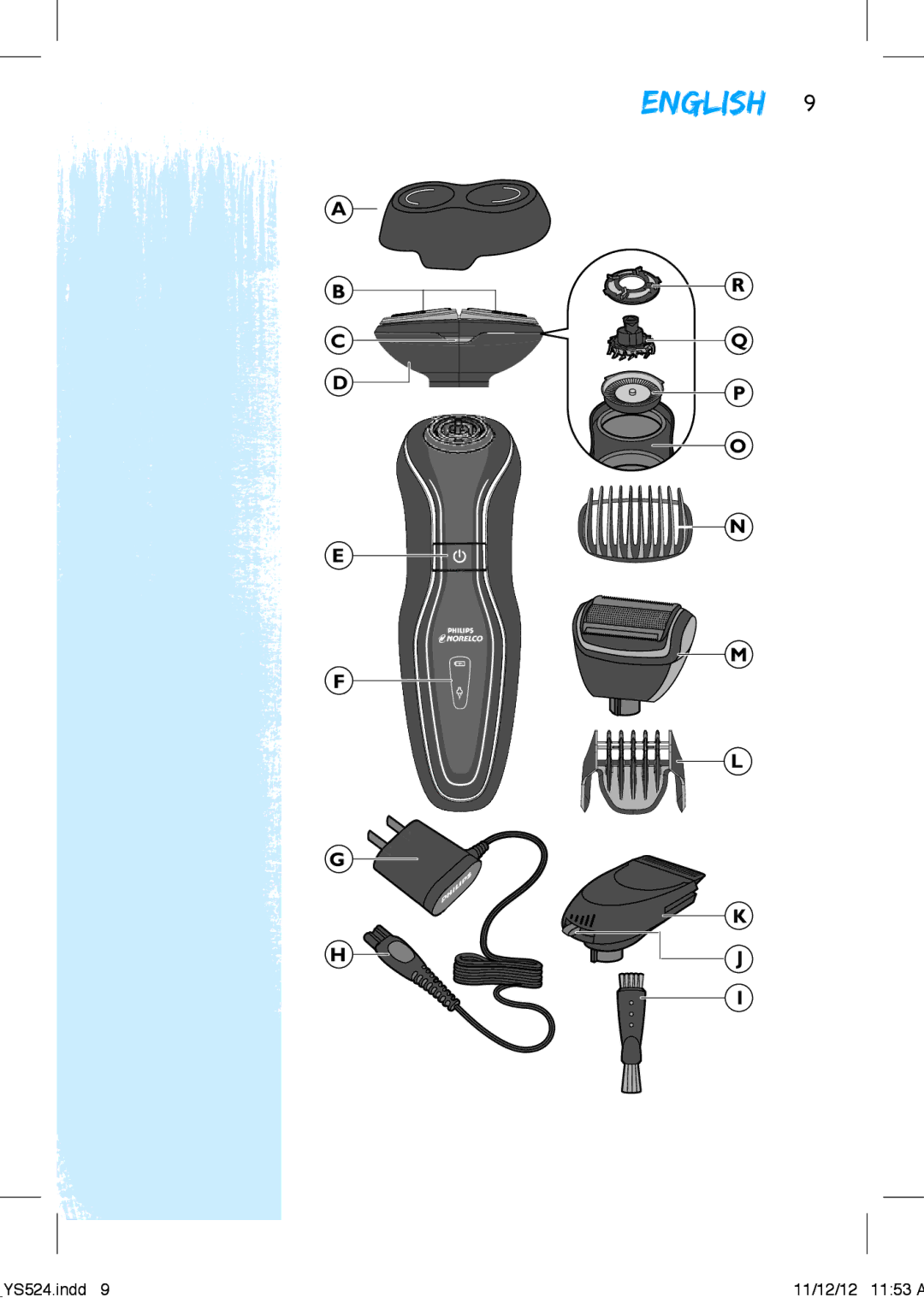 Philips YS524 manual English 