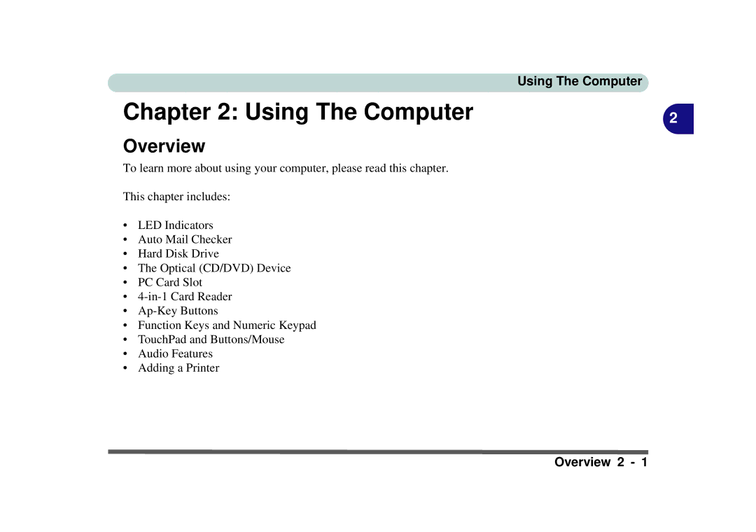 Phoenix Gold pmn manual Using The Computer 