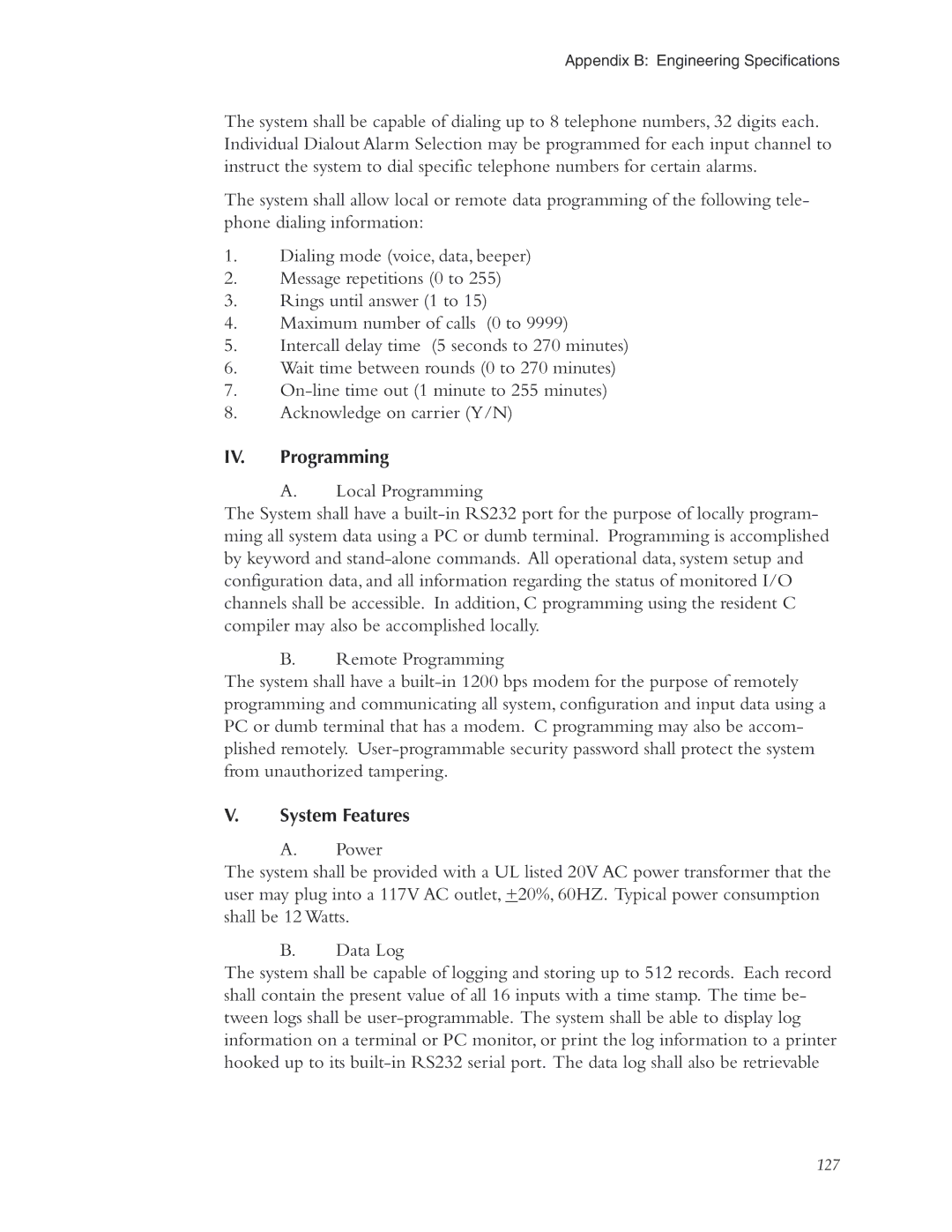 Phonetics 5000, 5100 manual IV. Programming 