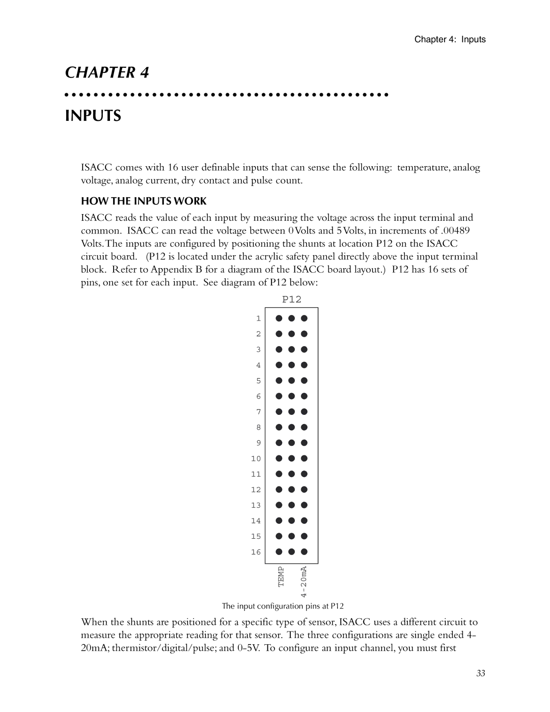 Phonetics 5000, 5100 manual HOW the Inputs Work 