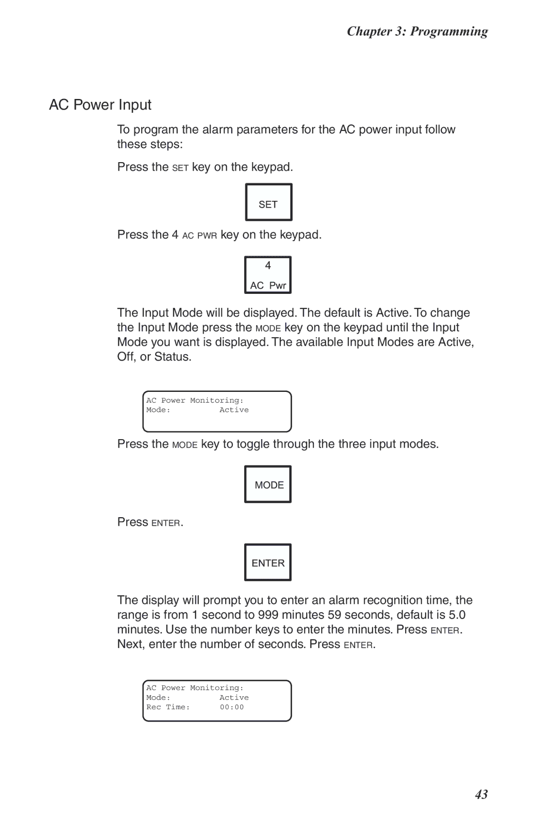 Phonetics Boat Remote user manual AC Power Input 