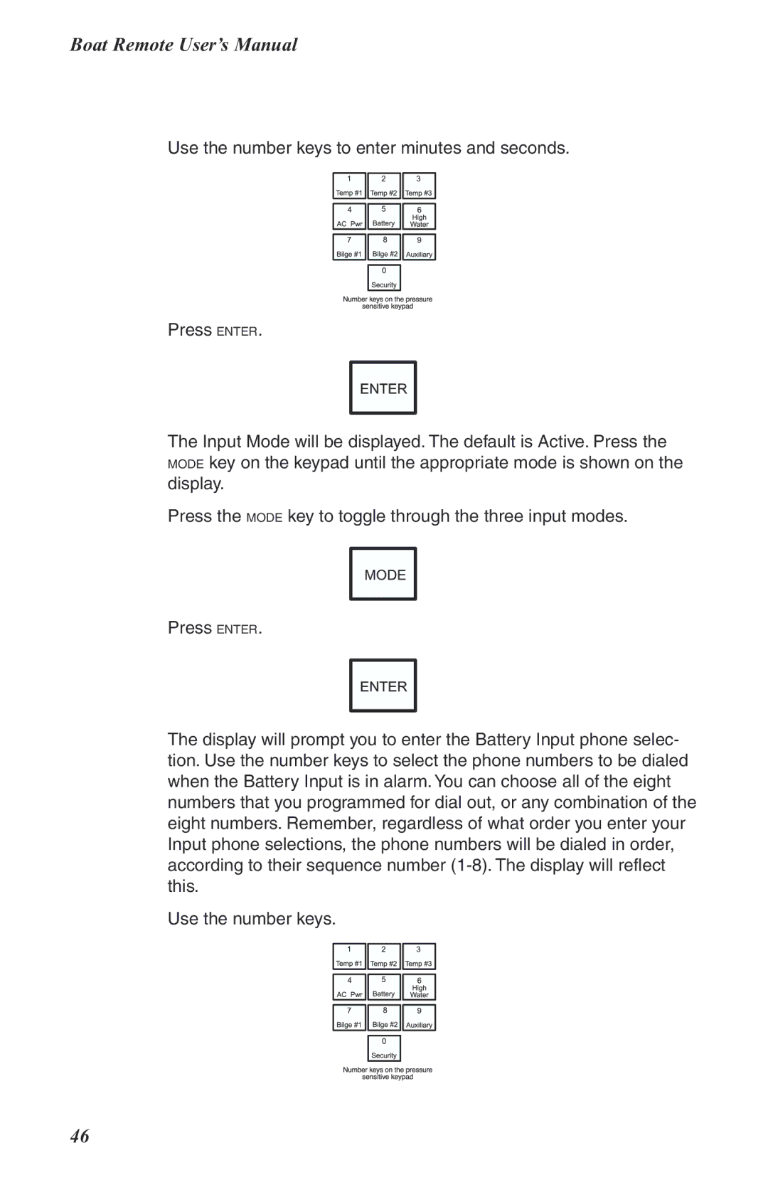 Phonetics user manual Boat Remote User’s Manual 