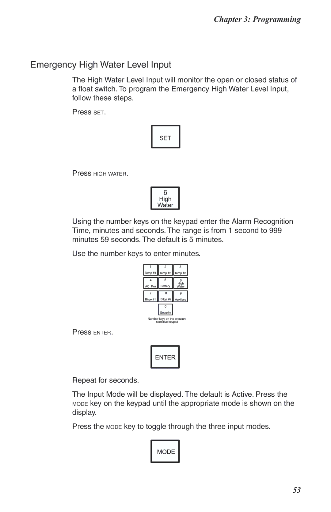 Phonetics Boat Remote user manual Press High Water 