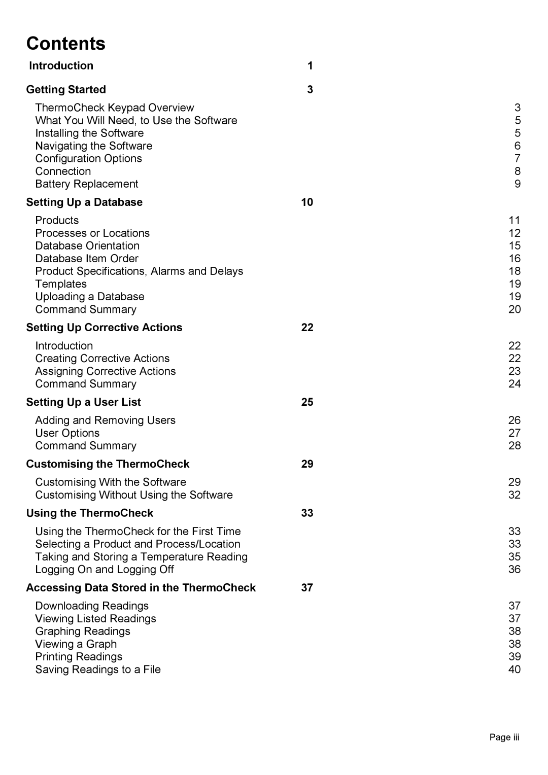 Piega 1.6 user manual Contents 