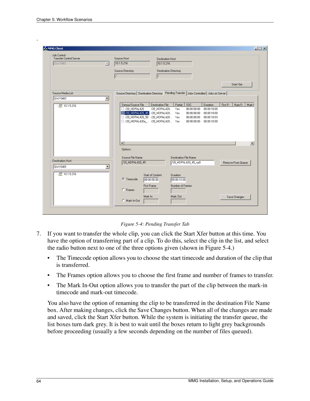 Pinnacle Design 37T100105 manual Pending Transfer Tab 