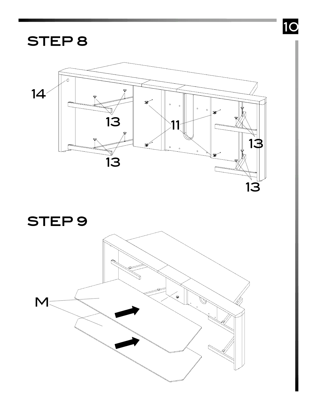 Pinnacle Design TR500X3B manual Step 