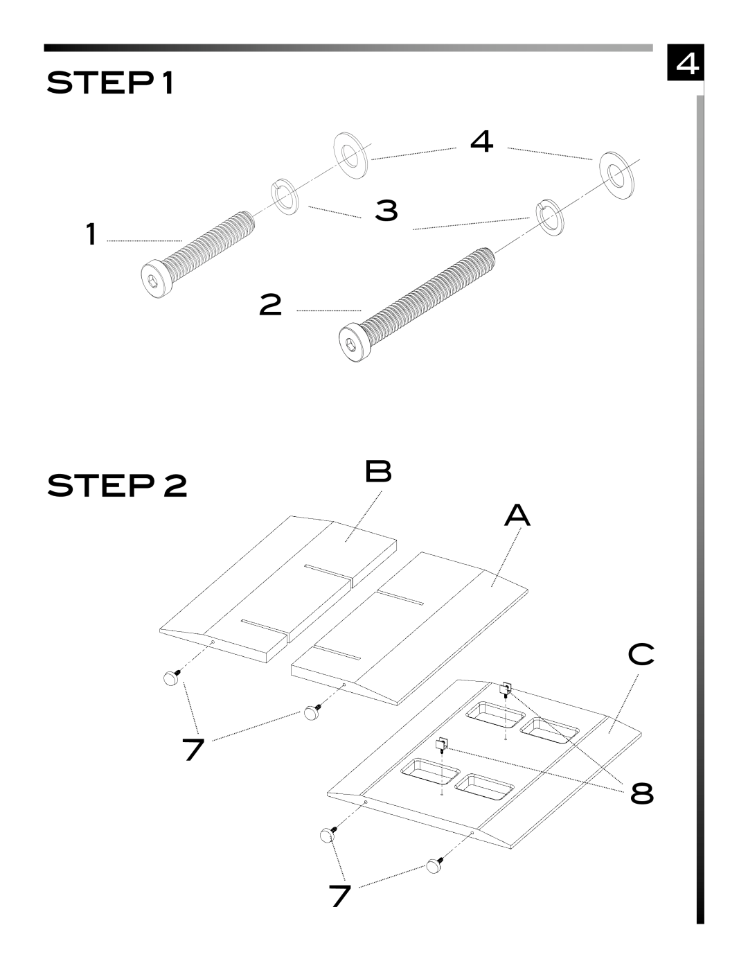 Pinnacle Design TR5061B manual Step 