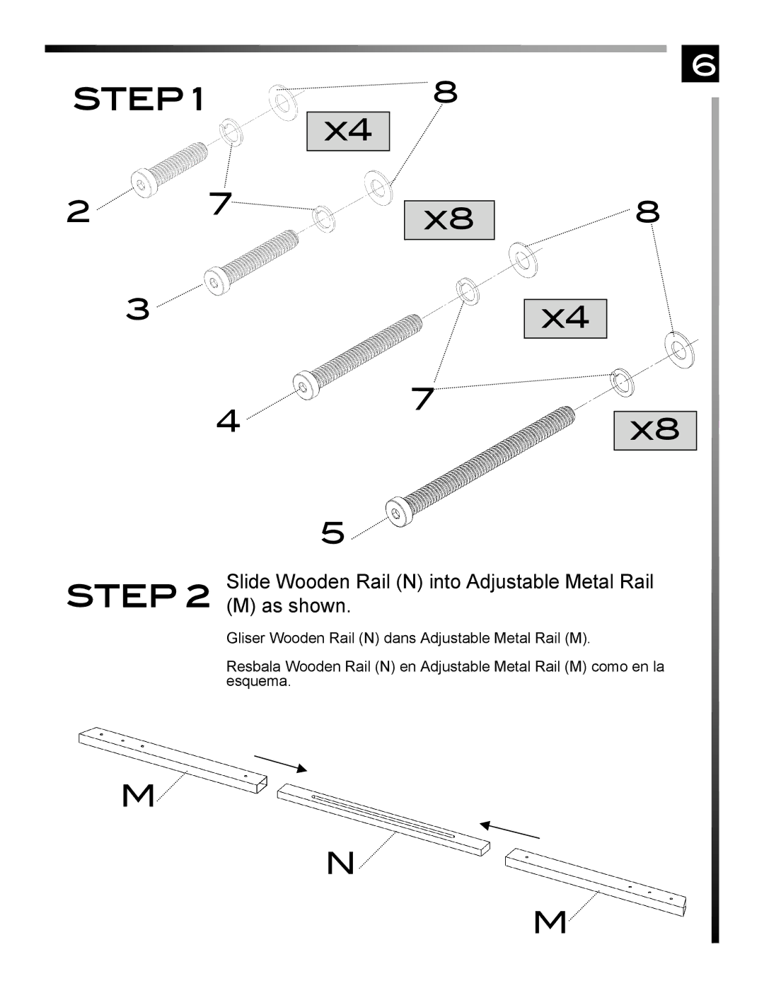 Pinnacle Design TR50X3B manual Step 