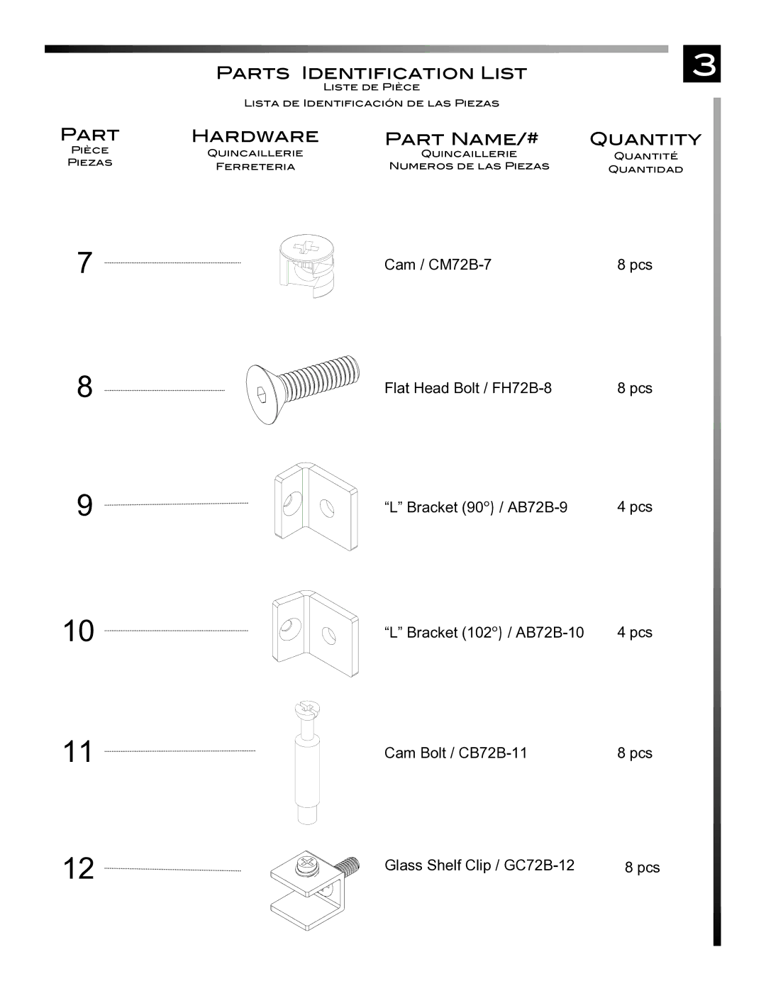 Pinnacle Design TR72B manual Hardware 