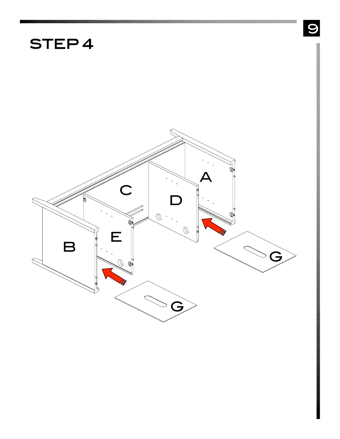 Pinnacle Design TV24203 manual Step 