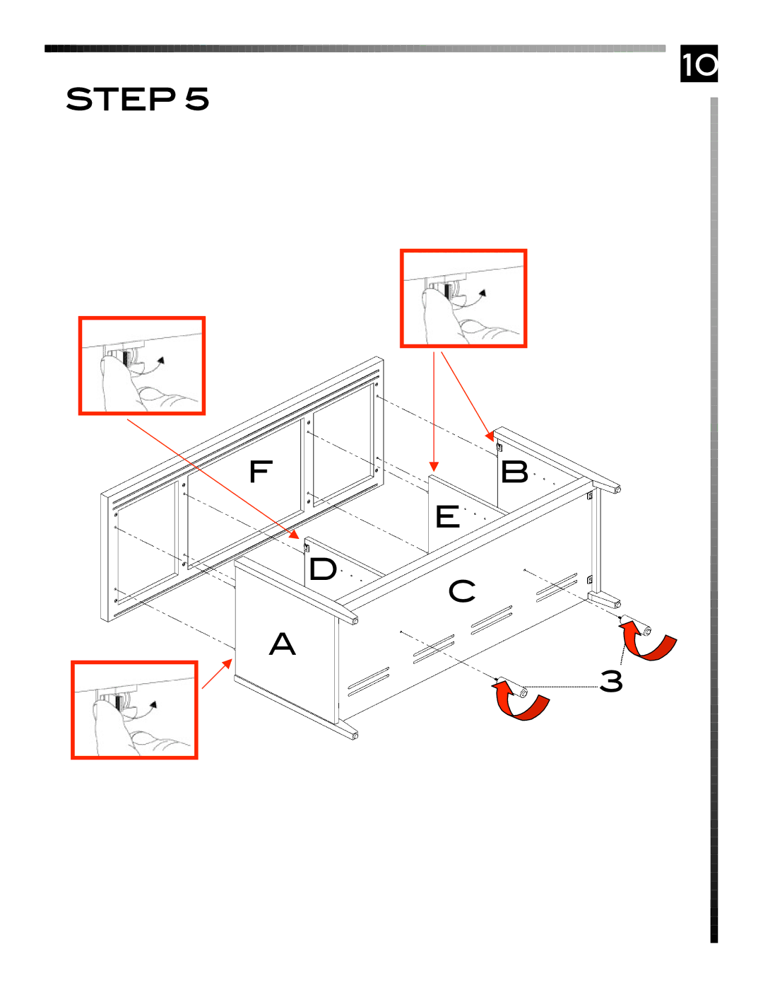 Pinnacle Design TV24203 manual Step 