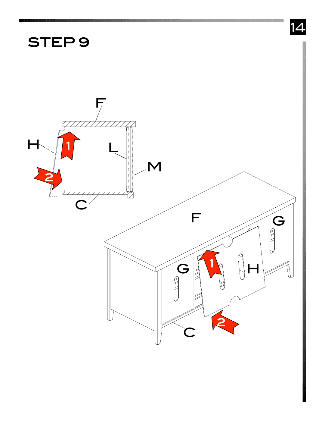 Pinnacle Design TV24203 manual Step 