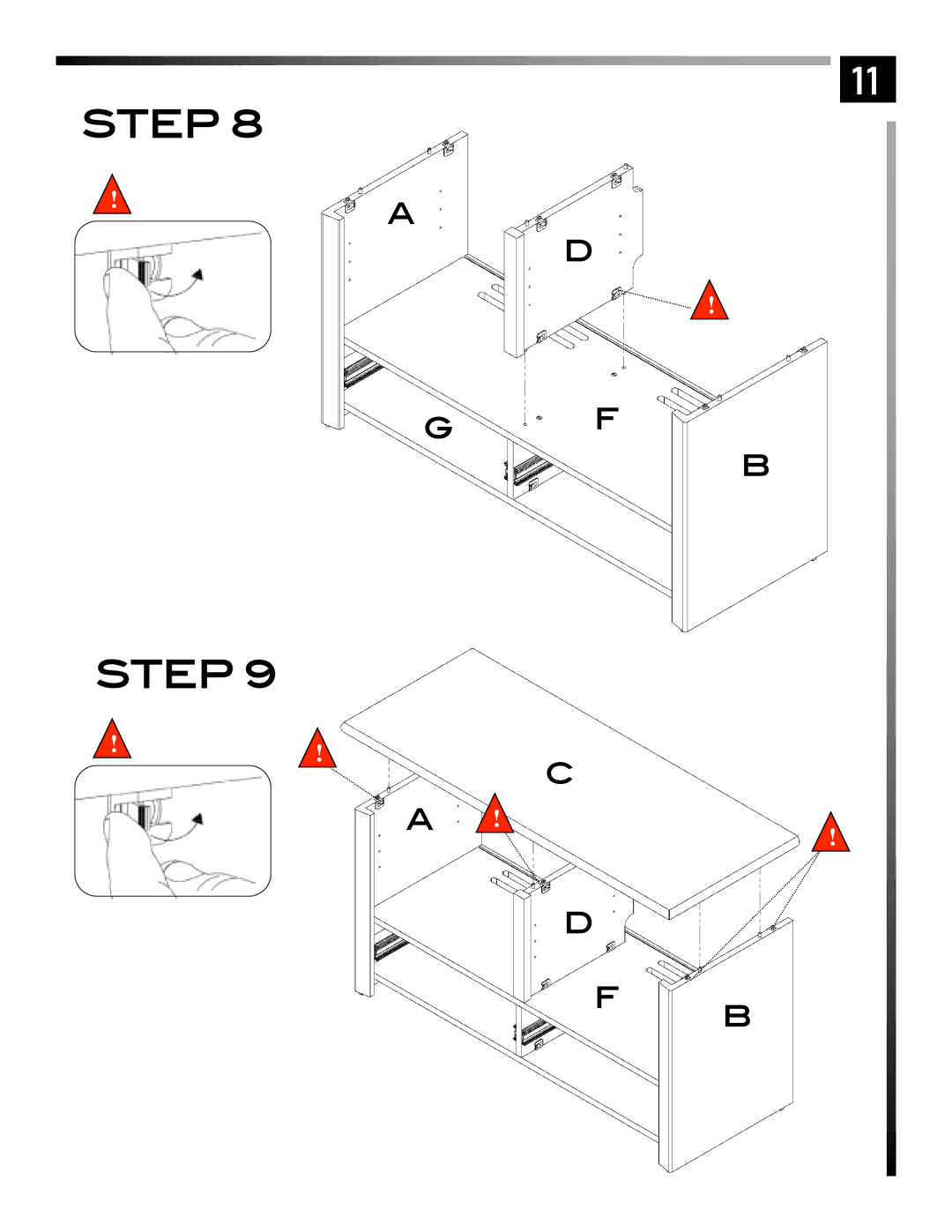 Pinnacle Design TV28603 manual Step 