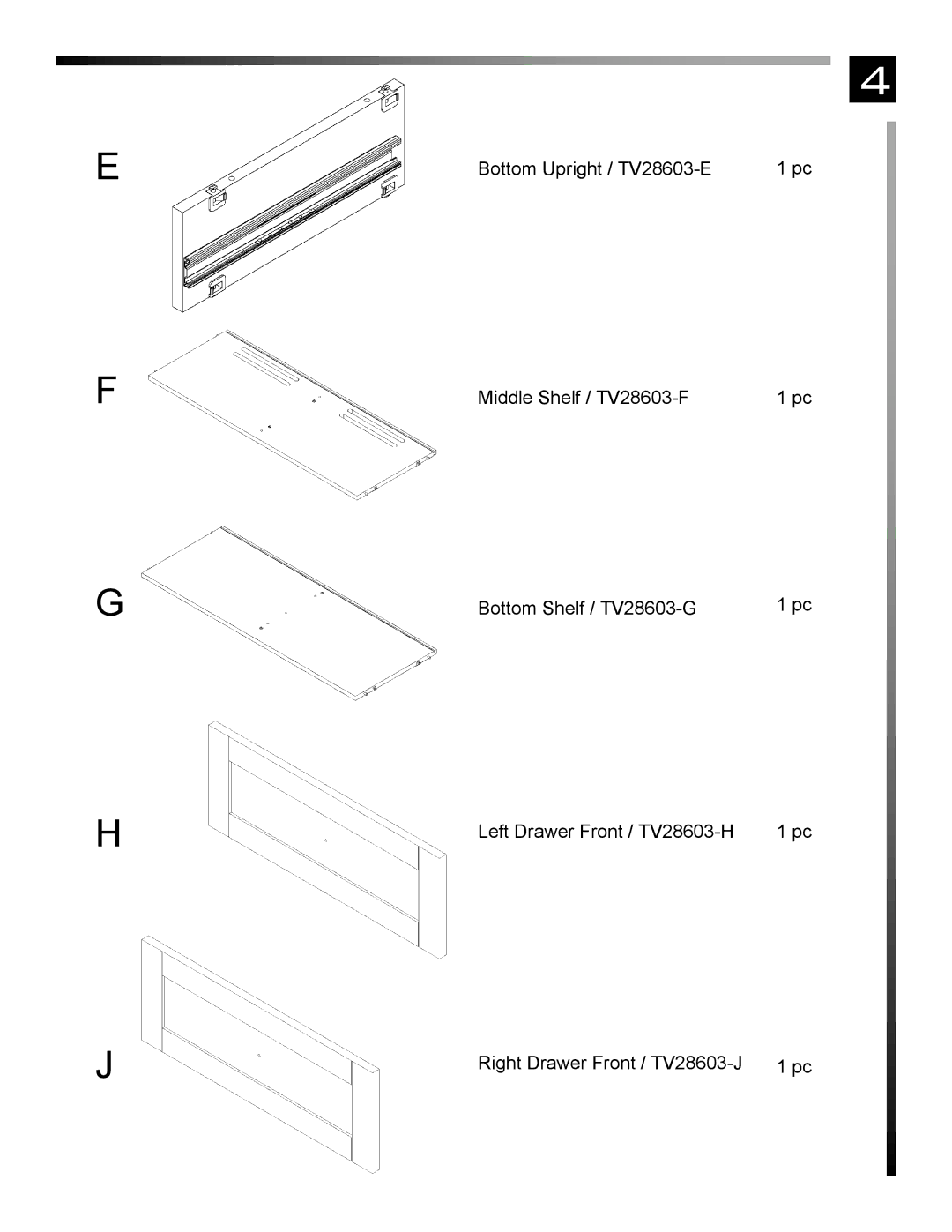 Pinnacle Design TV28603 manual 