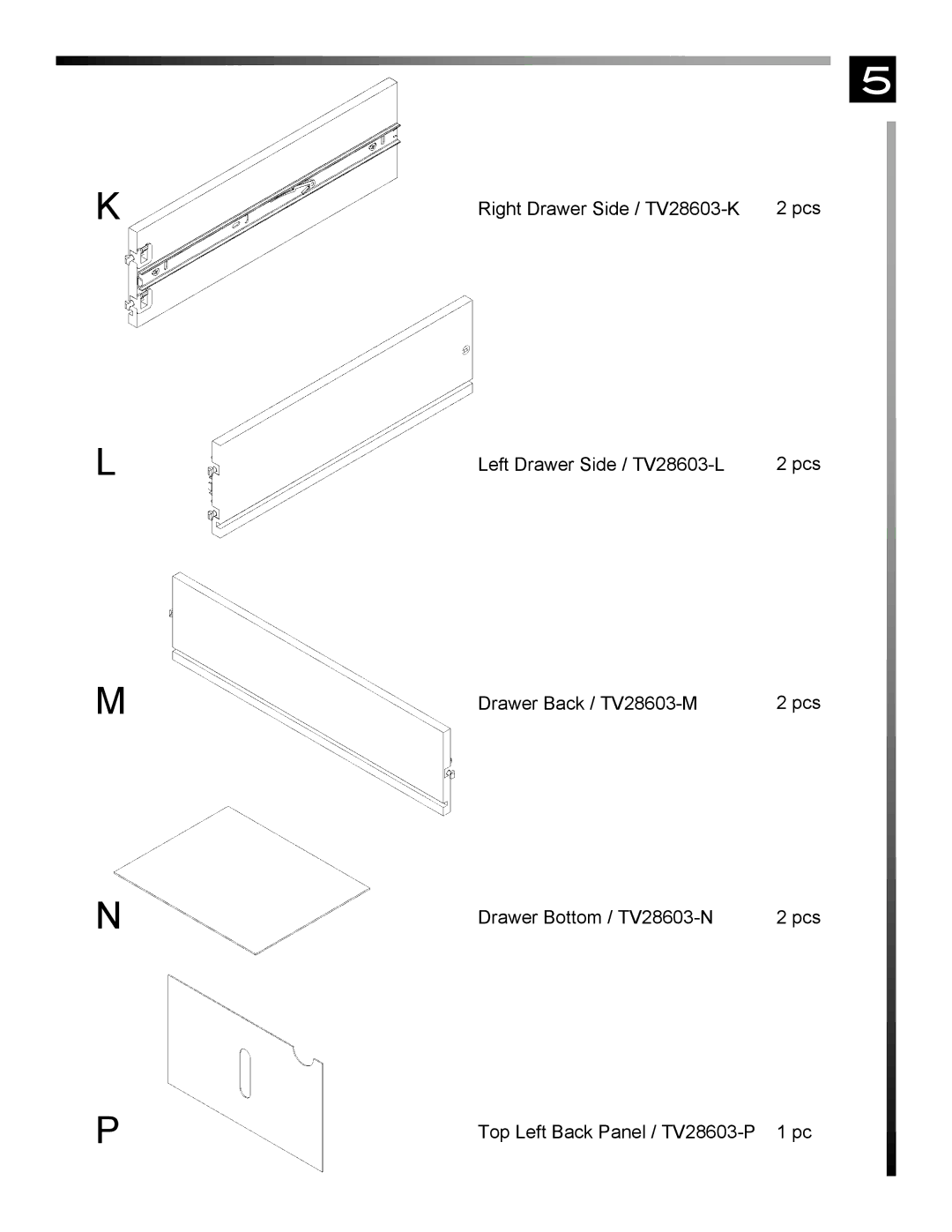 Pinnacle Design TV28603 manual 