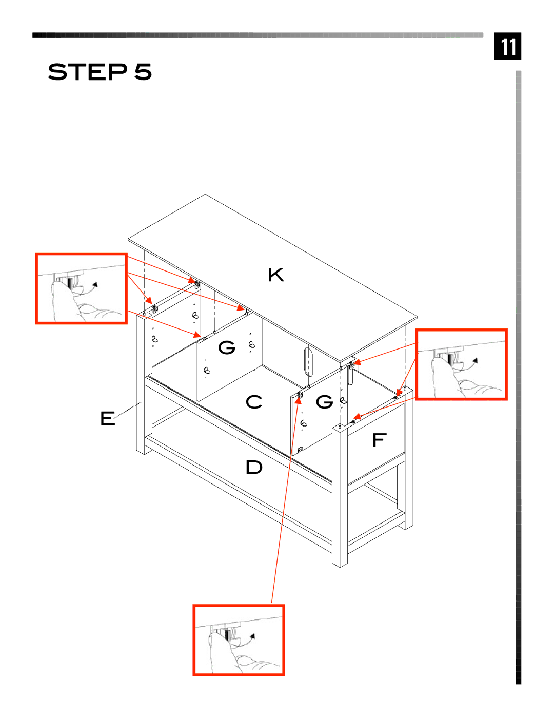 Pinnacle Design TV33003 manual Step 