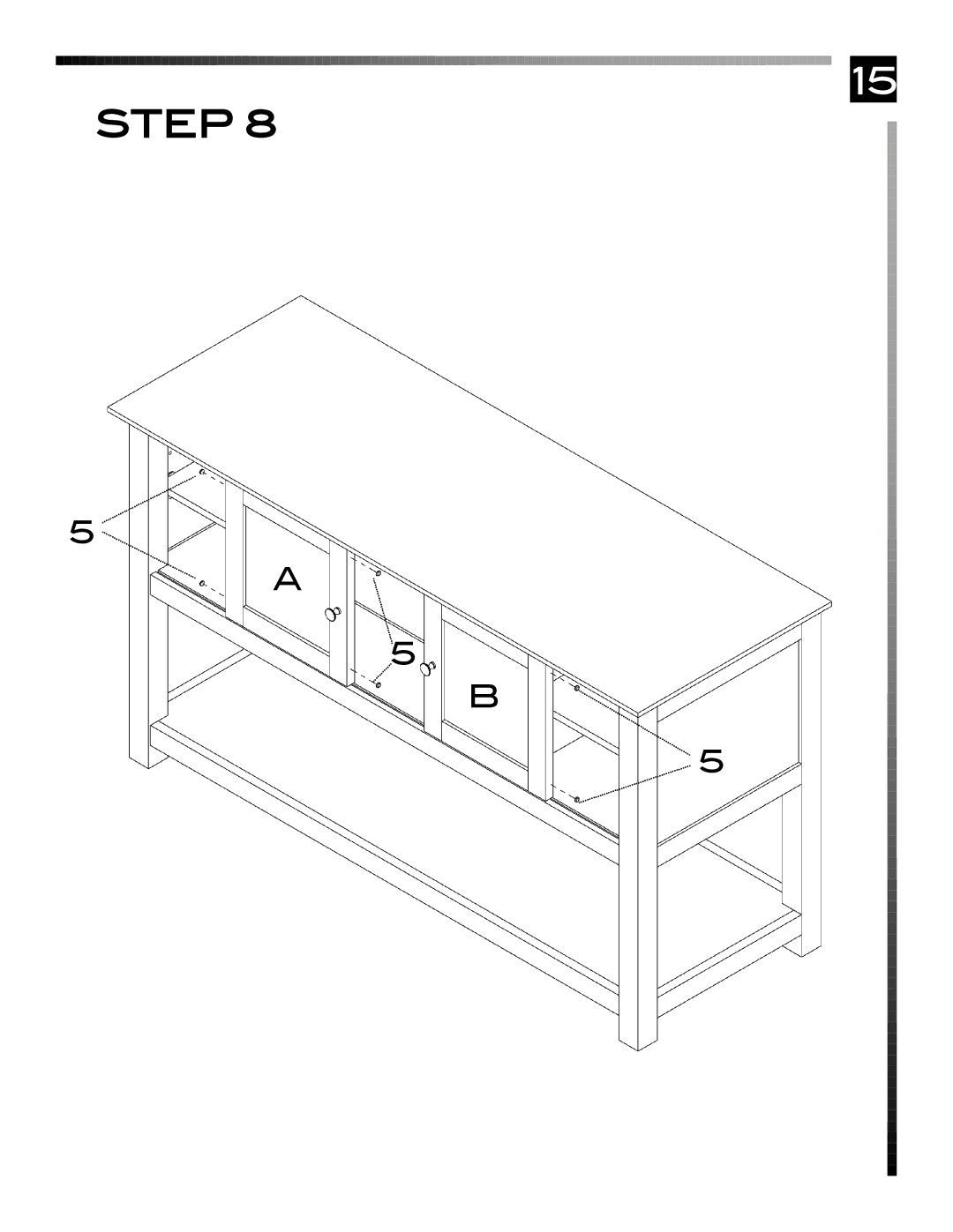 Pinnacle Design TV33003 manual Step 