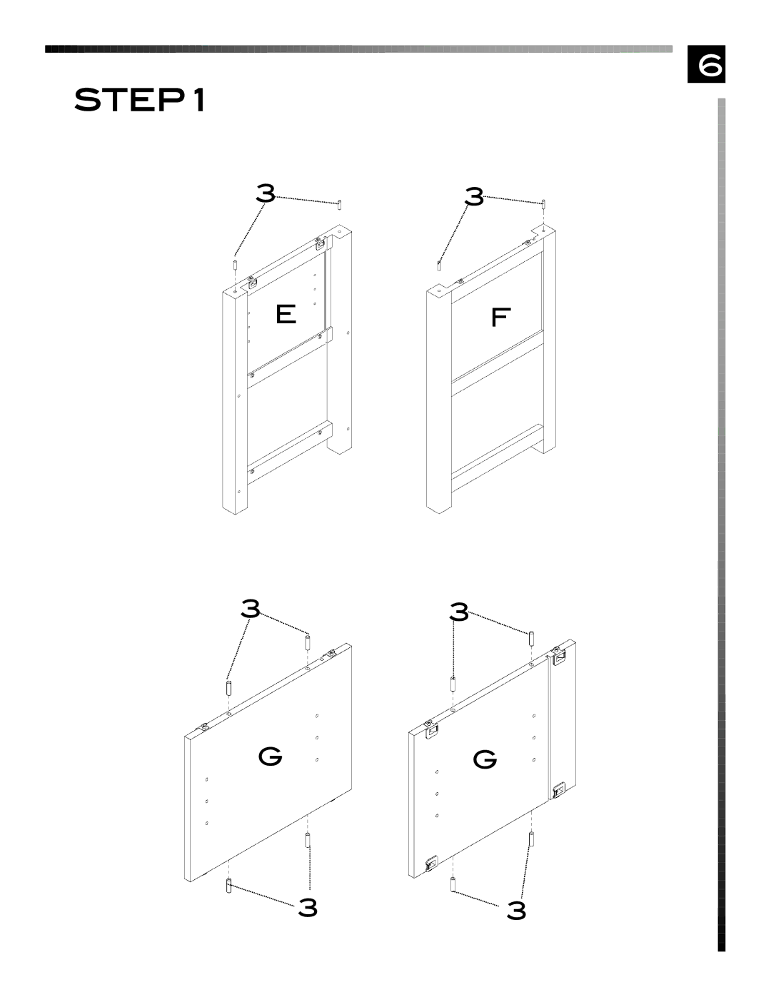 Pinnacle Design TV33003 manual Step 