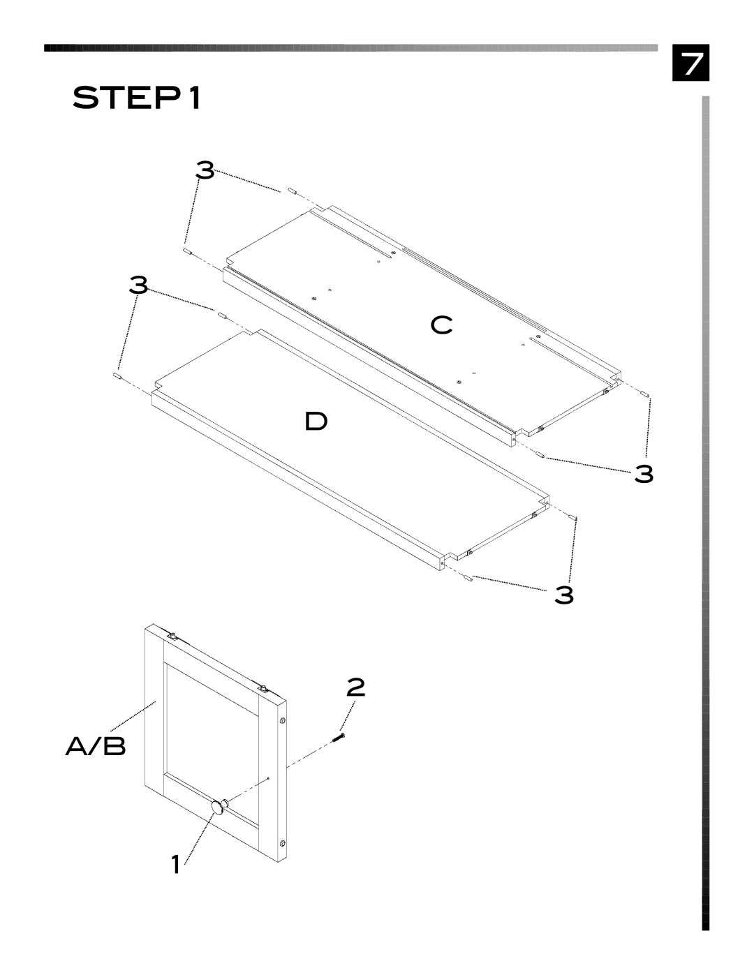 Pinnacle Design TV33003 manual Step 