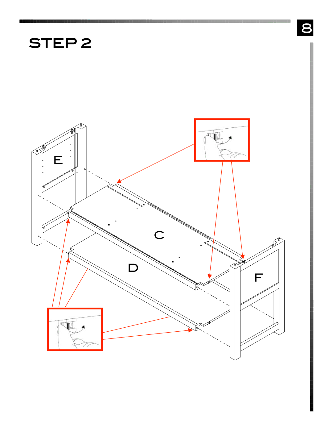 Pinnacle Design TV33003 manual Step 