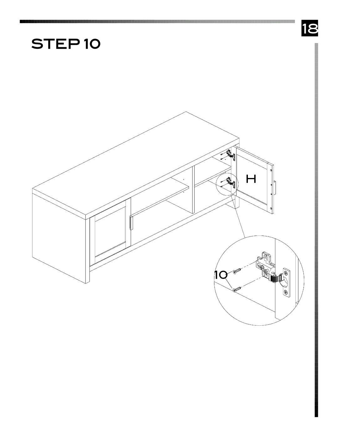 Pinnacle Design TV36607 manual Step 