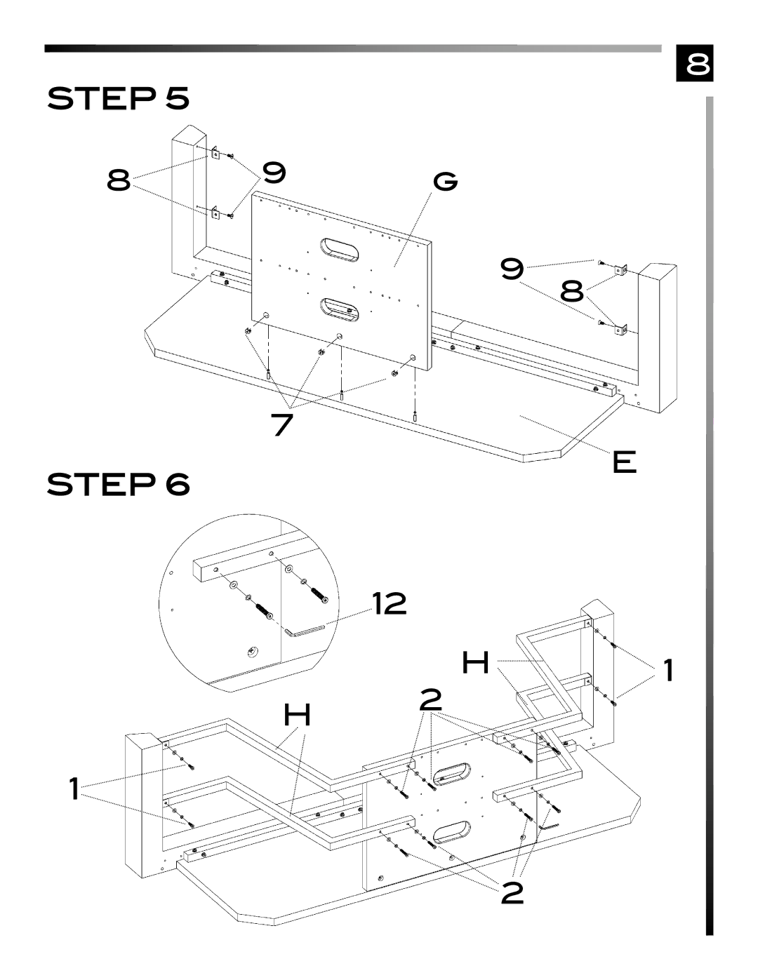 Pinnacle Design TV51102 manual Step 